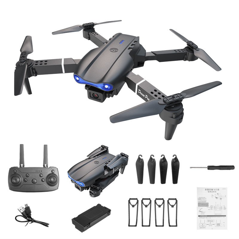 E99 Pro Dual Camera 4K Drone – Foldable, HD Aerial Photography, FPV Live Video, Smart Flight, Portable for Travel & Adventure